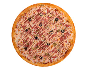 Солянка пицца 